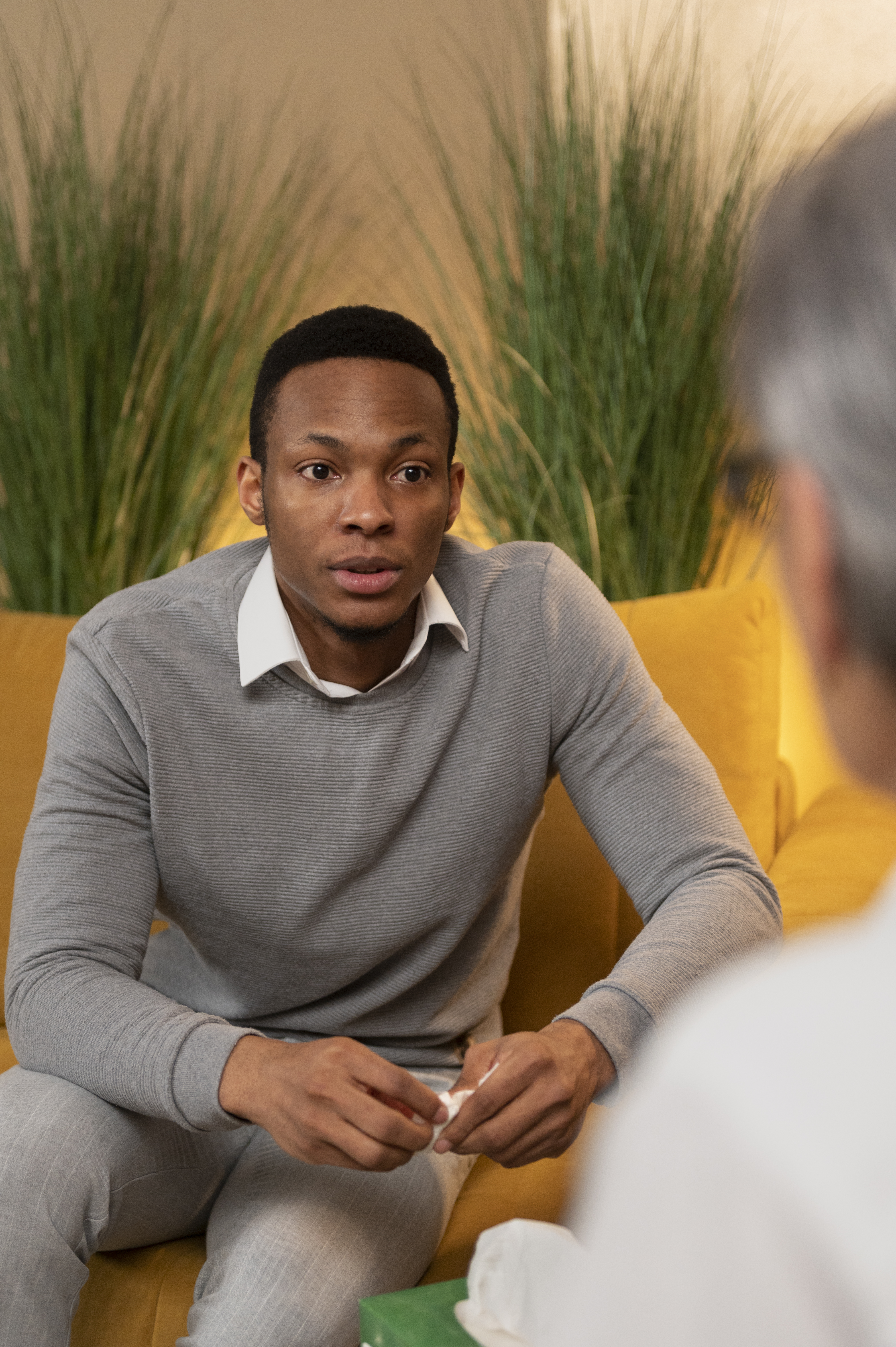 A supportive counseling conversation